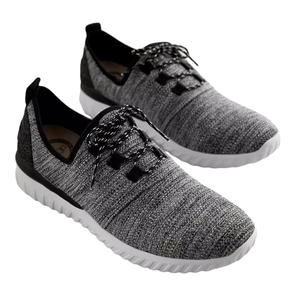 New Hey Dude Renova Stretch Sneaker in Nickel Size 10